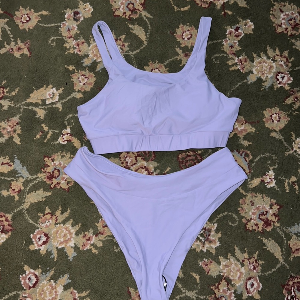 SHEIN Purple Bikini Bathing Suit